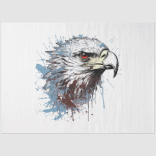 Eagle painting  tissue paper