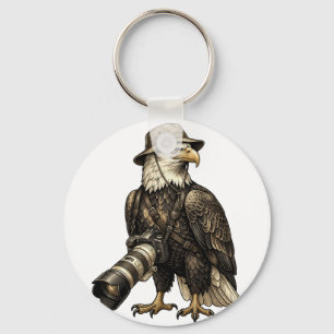 Eagle Photographer Adventure Keychain
