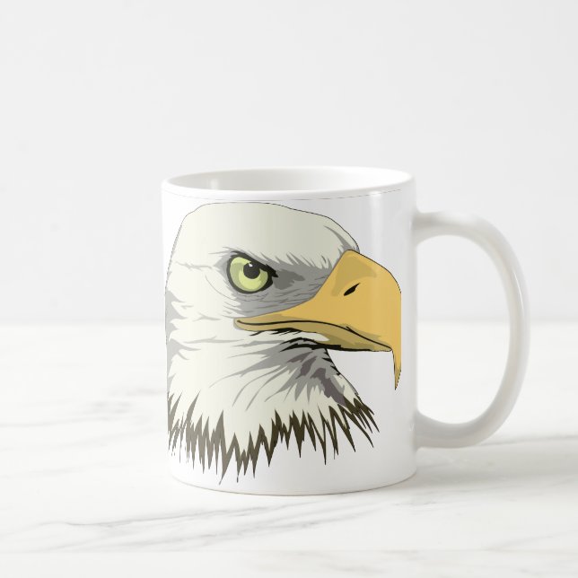 Eagle Profile Coffee Mug (Right)