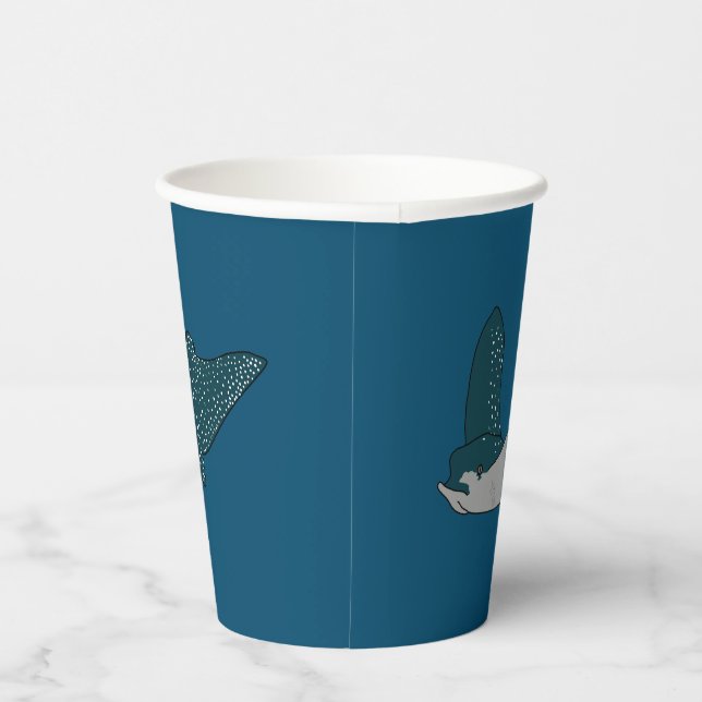 Eagle Ray Paper Cups (Right)