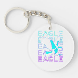 Eagle Retro Keychain