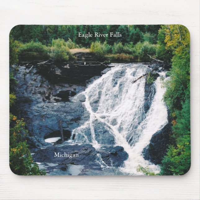 Eagle River Falls mousepad (Front)
