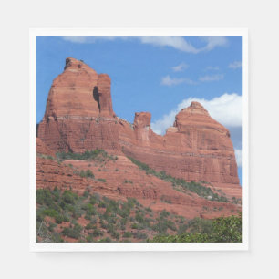 Eagle Rock I Sedona Arizona Travel Photography Napkin