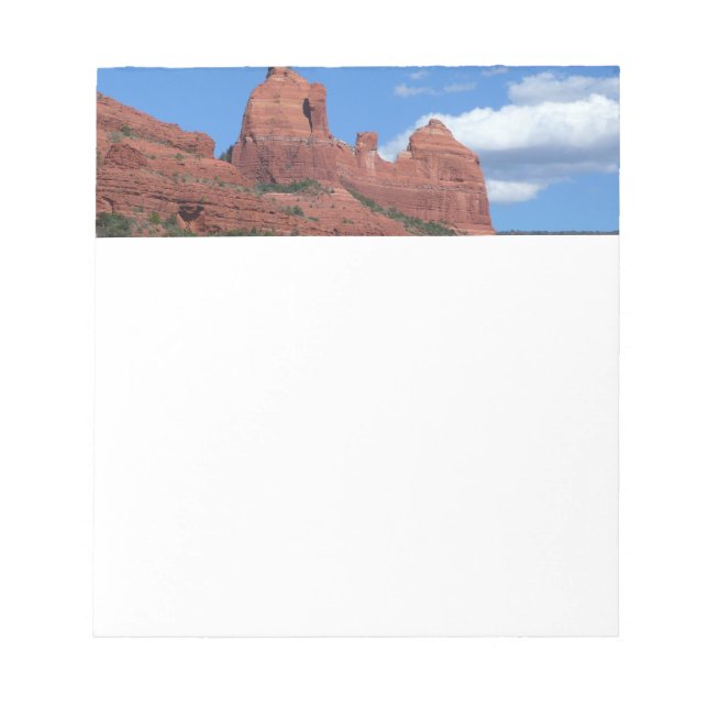 Eagle Rock I Sedona Arizona Travel Photography Notepad (Front)