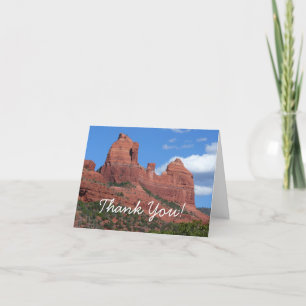 Eagle Rock I Sedona Arizona Travel Photography Thank You Card