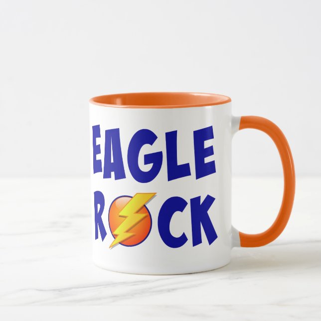 Eagle Rock Lightning Bolt Mug (Right)