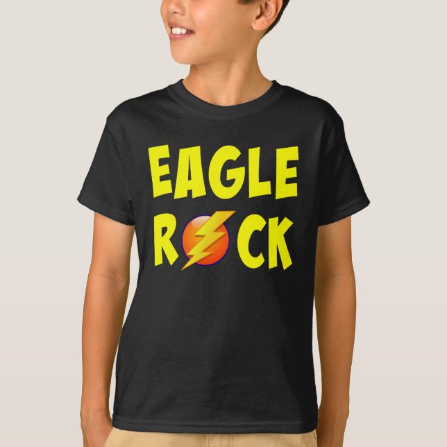 Eagle Rock Lightning Bolt T-Shirt (Front)