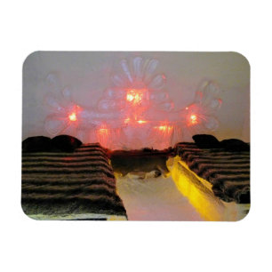 Eagle Room at Hotel de Glace, Quebec, Canada Magnet