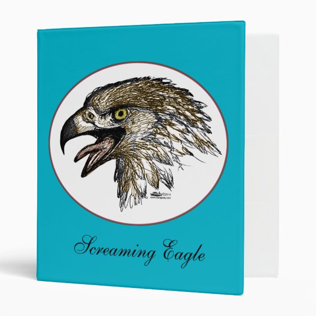 Eagle Screaming Binder (Front/Inside)
