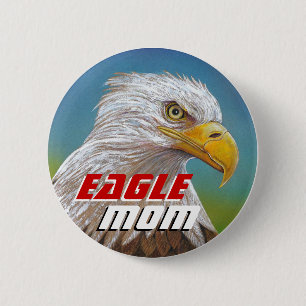 EAGLE SPIRIT - Mom Button