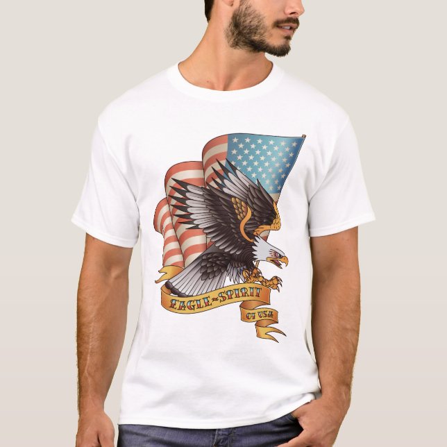 Eagle Spirit of USA T-Shirt (Front)