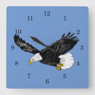 Eagle Square Wall Clock