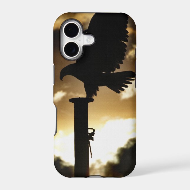 "Eagle Sunset" Bald Eagle Wildlife Artwork (Back)