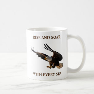 Eagle Swooping Down  Coffee Mug