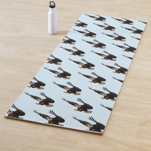 Eagle Swooping Down Yoga Mat (In Situ)