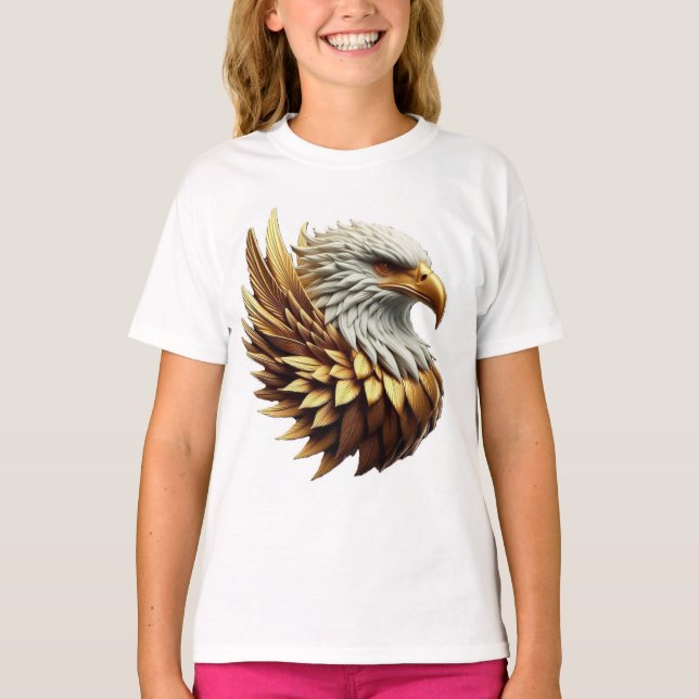 "Eagle Tattoo T-Shirt Design" (Front)