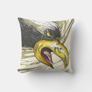 Eagle Throw Pillow