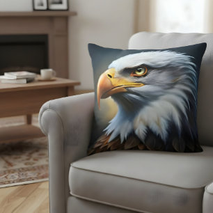 Eagle Throw Pillow