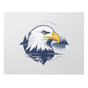 Eagle Vector Art Animal Modern Urban City Graphic Notepad