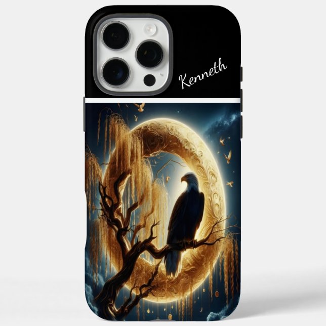 Eagle Watches Moonlit Sea Case-Mate iPhone Case (Back)