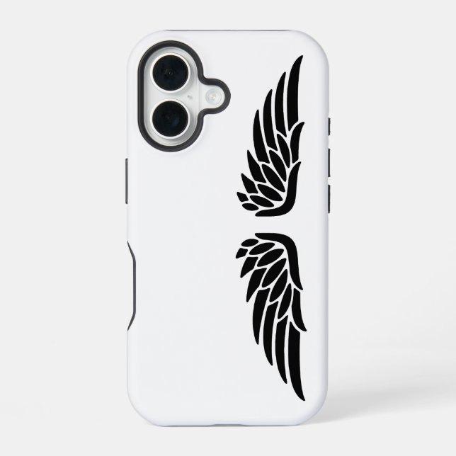 Eagle Wing Custom iPhone 16 Case (Back)