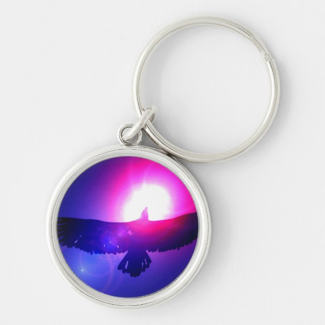 Eagle Wings - Eagle in Flight Keychain (Front)