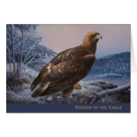 Eagle wisdom Ferdinand von Wright 1884 CC0055 Card