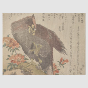 Eagle With an Upraised Claw Azalea Bush by Shunman Tissue Paper