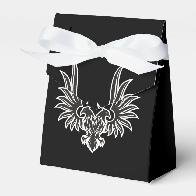 Eagle with two heads favor box (Front Side)