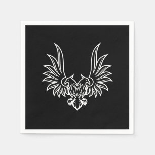 Eagle with two heads napkin