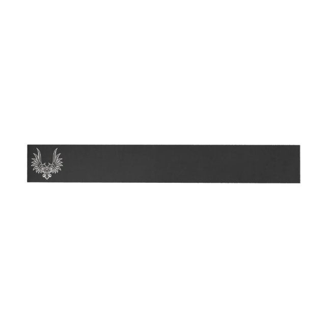 Eagle with two heads wraparound address label (Individual)