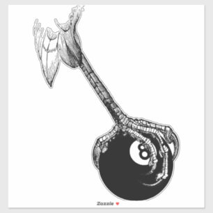 Eagles Claw 8 ball Pool Billiards Game Art