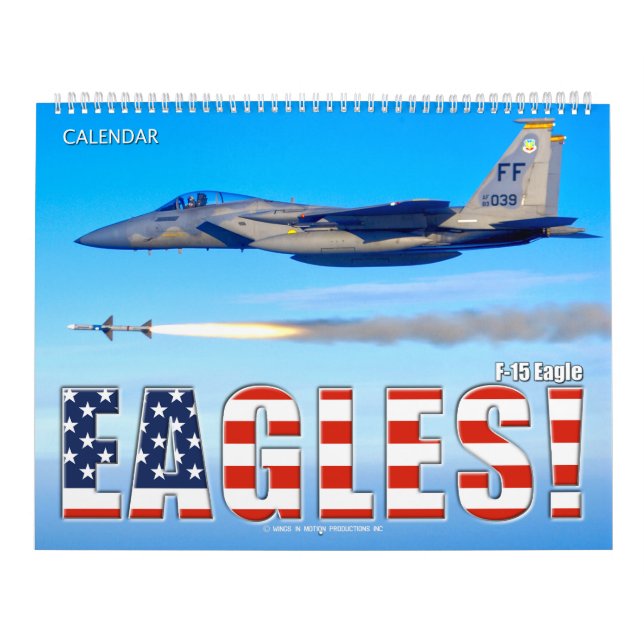 EAGLES! - F-15 Eagle Calendar (Cover)