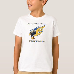 Eagles Football Team Shirt with Helment design
