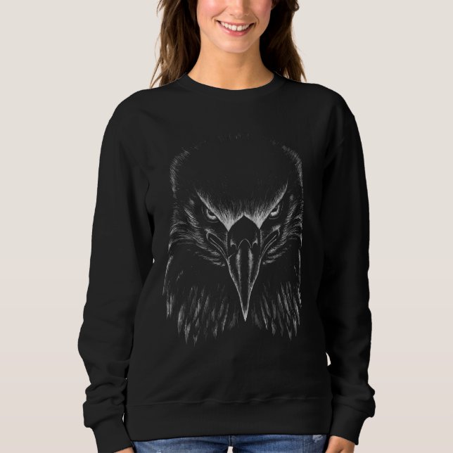Eagle's Gaze - Prideful Hunter Sweatshirt (Front)