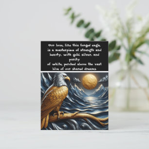 Eagle's Gaze: Summit, Deep, Azure Postcard