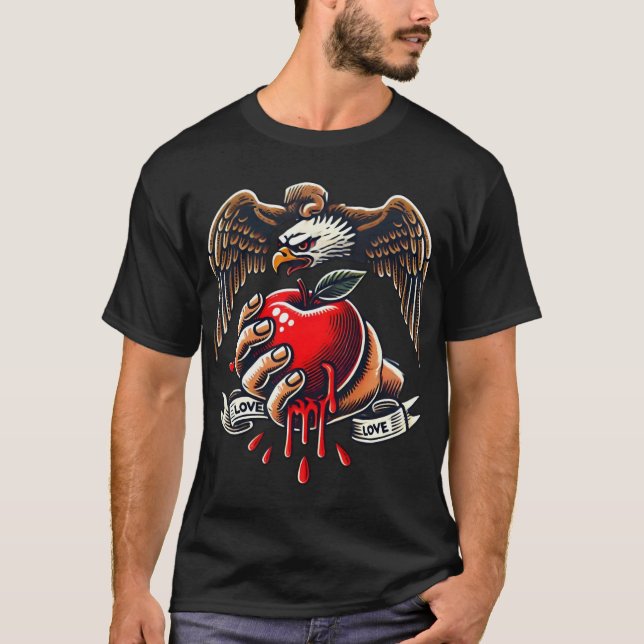 Eagle's Grip of Love" T-Shirt (Front)