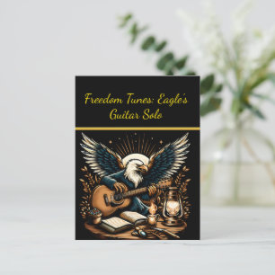 Eagles Guitar Solo Postcard