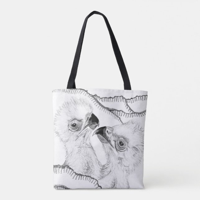 EAGLES HARRIET + M15 BABIES E17 + E18 VIPs 2 SIDED Tote Bag (Back)