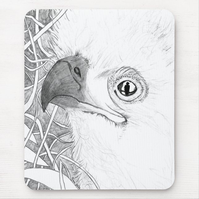 EAGLES HARRIET + M15 KEEPING AN EYE ON THE FUTURE MOUSE PAD (Front)