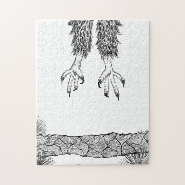 EAGLES HARRIET + M HOME STRONGER FLYING WOOHOO! JIGSAW PUZZLE (Vertical)