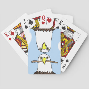 Eagles Joe & Marilyn Try to Rebuild Their Home Playing Cards