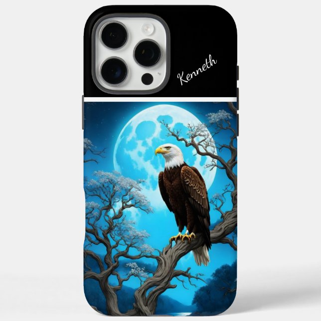 Eagle's Moonlight Watch Case-Mate iPhone Case (Back)
