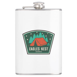 Eagles Nest Wilderness Colorado Camping Hip Flask