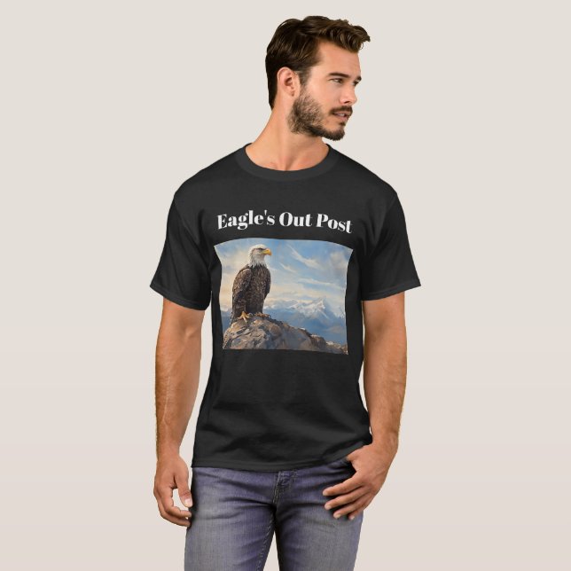 Eagles Out Post Tee Shirt (Front Full)
