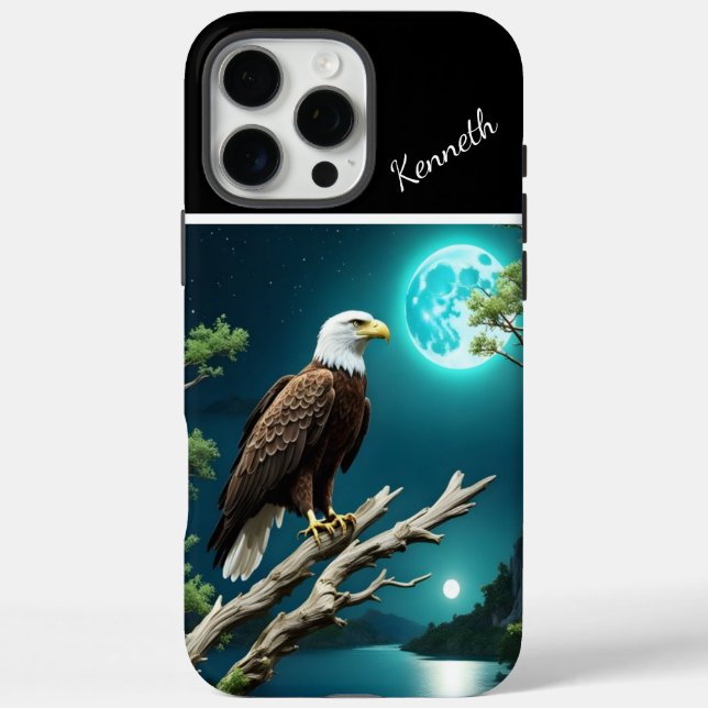 Eagle's Over Blue River Case-Mate iPhone Case (Back)