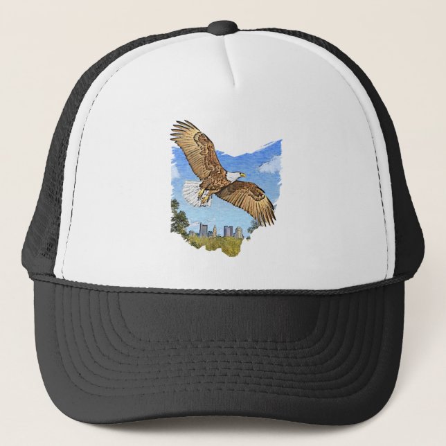 Eagles Scioto River Columbus Ohio Casquette (Devant)