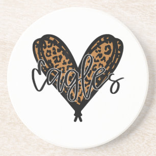 Eagles Teacher Student School Sports Fan Team Spir Coaster