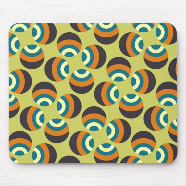 Eames Circles 6 Mouse Pad (Front)