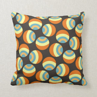 Eames Circles 7 Throw Pillow